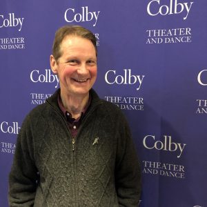 John Farrell at Strider Theater at Colby College